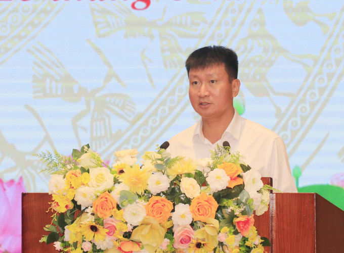 Bí thư Tỉnh ủy Yên Bái Trần Huy Tuấn phát biểu chỉ đạo tại hội nghị. Bí thư Tỉnh ủy Yên Bái Trần Huy Tuấn phát biểu chỉ đạo tại hội nghị.