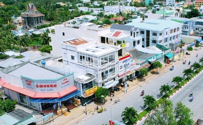 Huyện Phước Long, tỉnh Bạc Liêu vừa đạt chuẩn nông thôn mới nâng cao năm 2024. Ảnh: VGP Huyện Phước Long, tỉnh Bạc Liêu vừa đạt chuẩn nông thôn mới nâng cao năm 2024. Ảnh: VGP