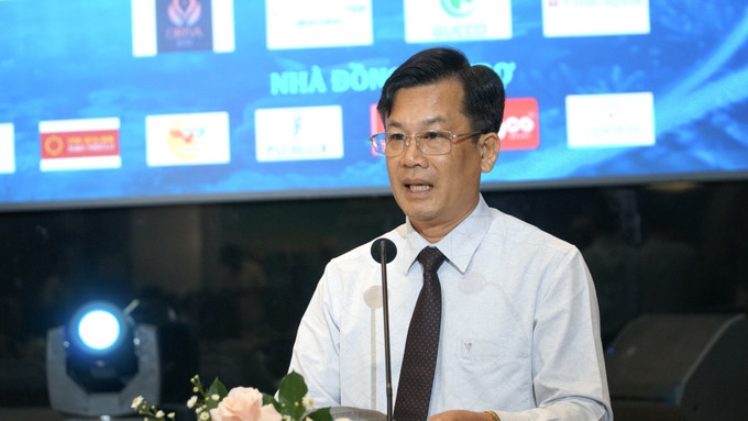 Giám đốc Sở Nông nghiệp và Môi trường Cao Thanh Thương phát biểu tại buổi họp báo. hop-bao-260825.jpg