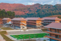 Sắp khánh thành trường học liên cấp hiện đại bậc nhất vùng biên giới Điện Biên