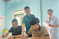 Tuổi trẻ vùng biên sẵn sàng thực hiện nghĩa vụ với Tổ quốc
