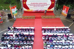 Khởi công, khánh thành một số công trình chào mừng Đại hội đại biểu Đảng bộ tỉnh Sơn La