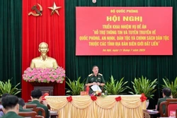 Hỗ trợ tuyên truyền về quốc phòng an ninh và chính sách dân tộc tại địa bàn biên giới