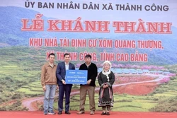 Cao Bằng: Khánh thành khu tái định cư cho người dân bị thiệt hại do thiên tai