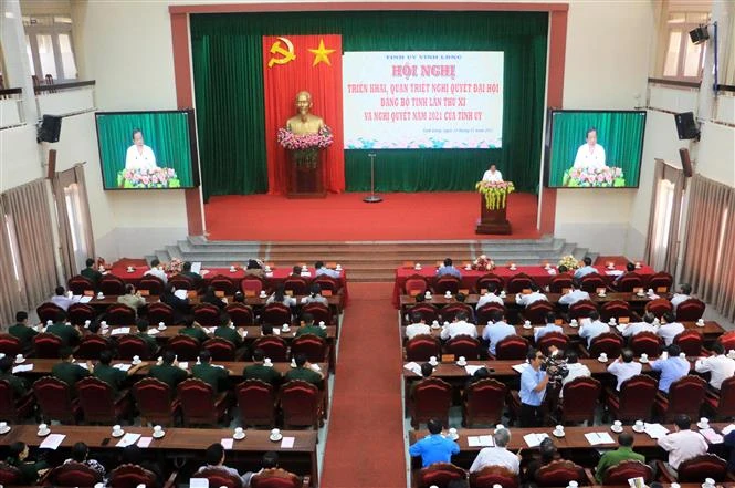 Tiến tới Đại hội XIII của Đảng: Vĩnh Long triển khai, quán triệt Nghị quyết Đại hội Đảng bộ tỉnh lần thứ XI