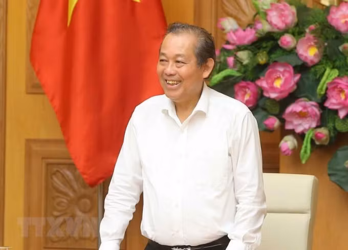 Phó Thủ tướng Thường trực Chính phủ Trương Hòa Bình là Trưởng Ban Chỉ đạo Đại hội đại biểu toàn quốc các dân tộc thiểu số Việt Nam lần thứ II năm 2020. Ảnh: TTXVN