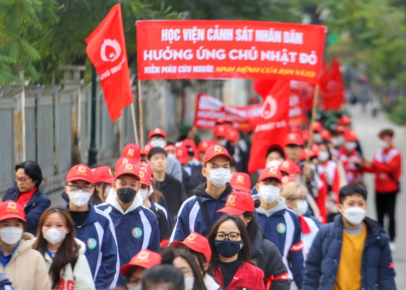 Lan tỏa tinh thần hiến máu tình nguyện từ Ngày hội Chủ nhật Đỏ