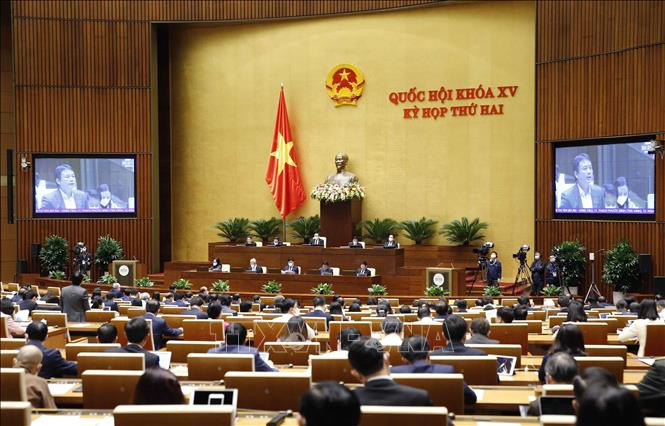 Quang cảnh phiên họp. Ảnh: Doãn Tấn - TTXVN