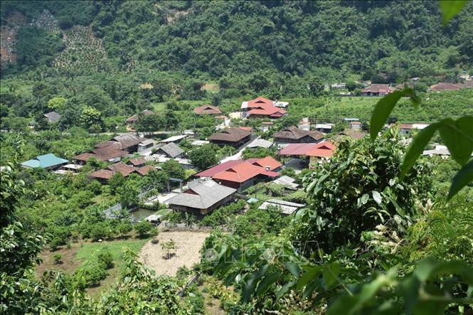 Thôn Hoan Trung xã Chiến Thắng, huyện Bắc Sơn, tỉnh Lạng Sơn, mới được công nhận là điểm du lịch cộng đồng. Ảnh: TTXVN phát