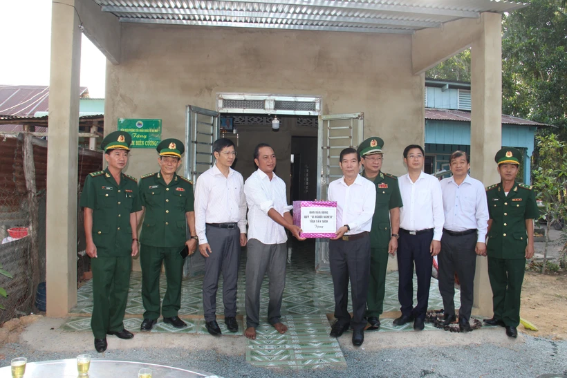 Sôi nổi ngày hội Biên phòng toàn dân tại Tây Ninh