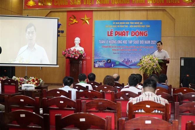 Nghệ An phát động Tuần lễ hưởng ứng học tập suốt đời năm 2021