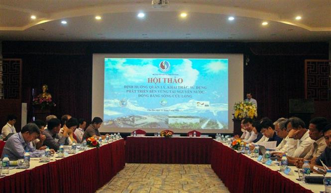 Định hướng quản lý, khai thác, sử dụng, phát triển bền vững tài nguyên nước ở Đồng bằng sông Cửu Long
