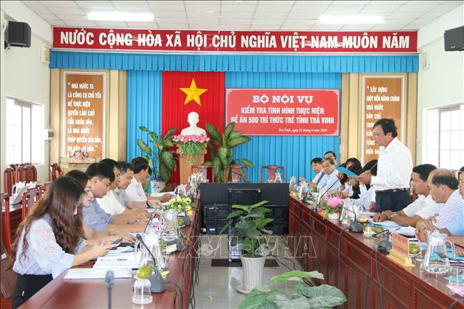 Quang cảnh buổi làm việc. Ảnh: Thanh Hòa – TTXVN