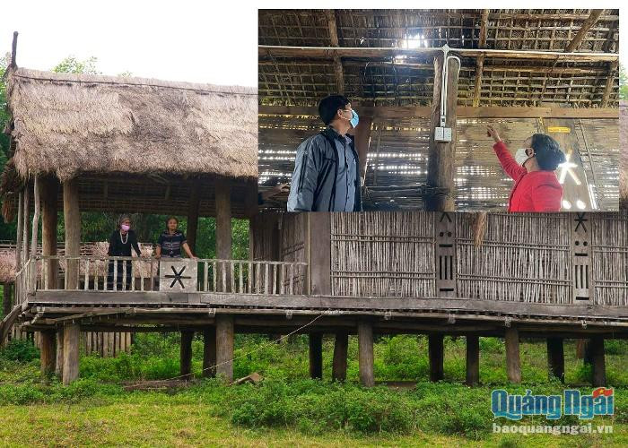 Quảng Ngãi cần sớm duy tu, sửa chữa khu nhà sàn Làng Teng