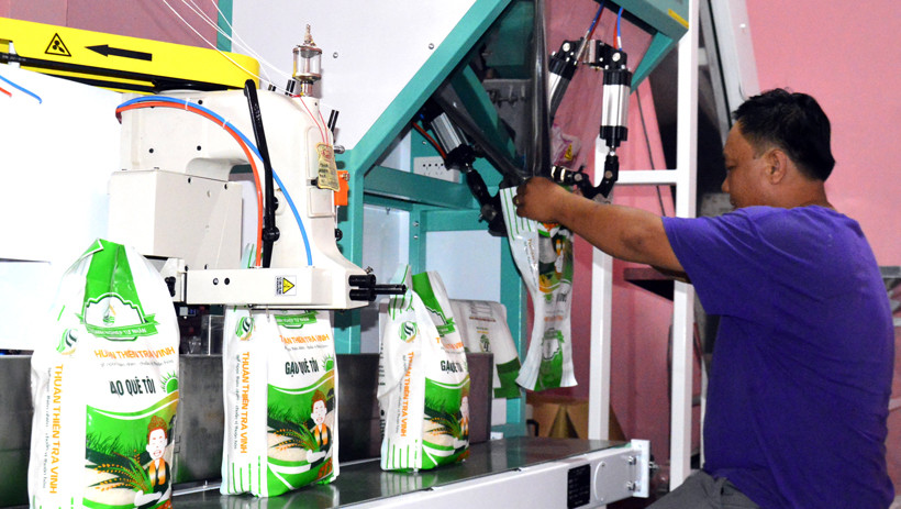 Trà Vinh xuất khẩu sản phẩm "Gạo Quê tôi" 