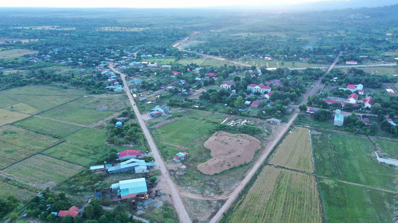 Xã Ia Mơ trù phú hôm nay. Ảnh: Dư Toán