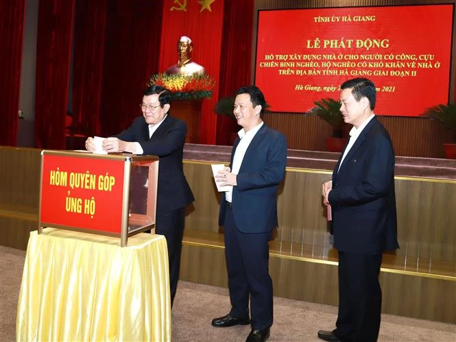 Hà Giang huy động gần 60 tỷ đồng hỗ trợ xóa nhà tạm cho cựu chiến binh, gia đình chính sách, người nghèo