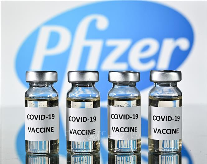 Vaccine ngừa COVID-19 của Pfizer/BioNTech. Ảnh: AFP/TTXVN