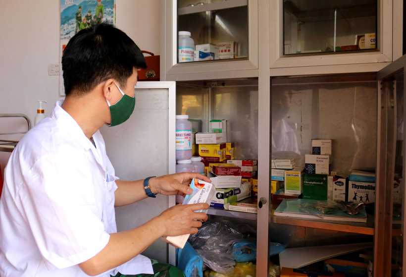 Thời gian tới, Bộ Chỉ huy bộ đội biên phòng tỉnh Nghệ An sẽ tiếp tục khảo sát các địa bàn vùng sâu, vùng xa để xây dựng các “Tủ thuốc biên cương”. Ảnh: Văn Tý