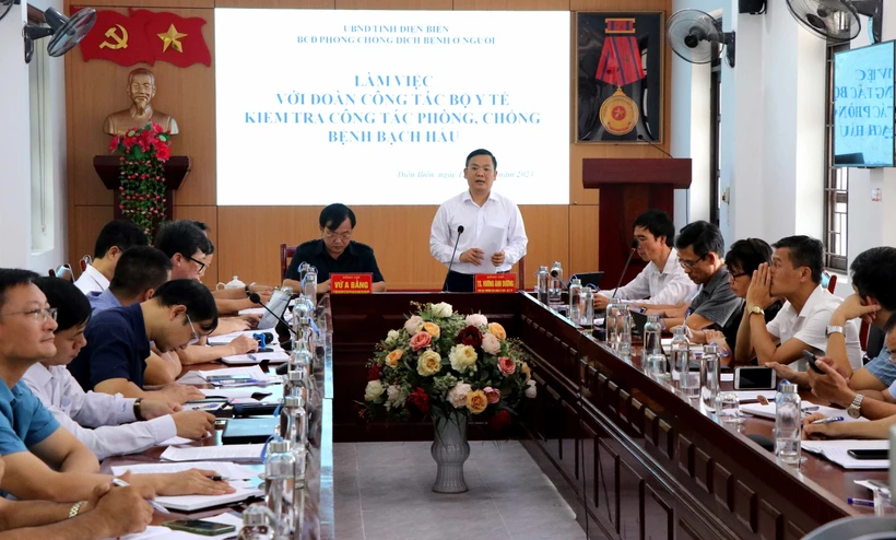 Giám sát chặt các ca bệnh bạch hầu tại Điện Biên không để xuất hiện ổ dịch mới