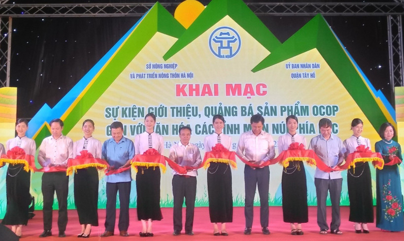 Hà Nội giới thiệu sản phẩm OCOP gắn với văn hóa các tỉnh miền núi phía Bắc 