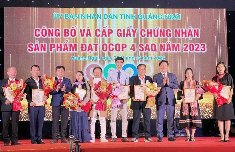 Quảng Ngãi trao giải cuộc thi "Mỗi sản phẩm OCOP là một câu chuyện kể"