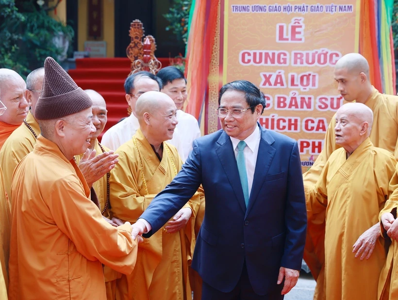 Thủ tướng Phạm Minh Chính chúc mừng Đại lễ Phật đản Phật lịch 2567