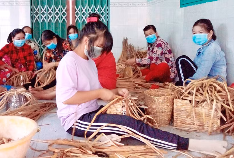 Hiệu quả từ mô hình giúp chị em phụ nữ Khmer nghèo