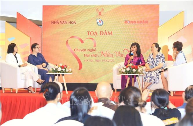 Quang cảnh buổi tọa đàm. Ảnh: Tuấn Anh – TTXVN