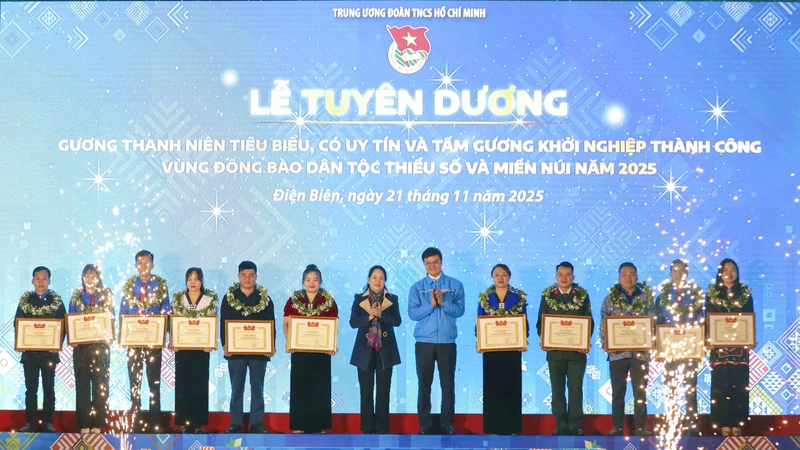 Tuyên dương 36 gương thanh niên tiêu biểu vùng đồng bào dân tộc thiểu số miền núi năm 2025