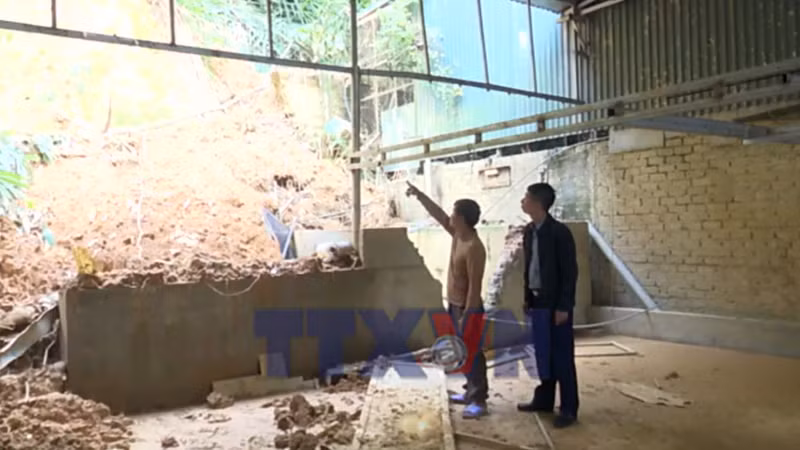 Sớm di dời người dân vùng nguy cơ sạt lở đến nơi an toàn