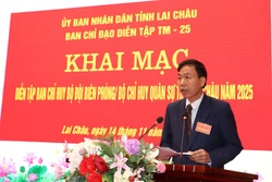 Bộ đội Biên phòng tỉnh Lai Châu diễn tập điểm