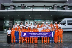 Điện lực Tuyên Quang xuất quân hỗ trợ Nghệ An khắc phục hậu quả bão số 10