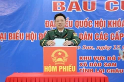 Bầu cử tại Đồn Biên phòng Dào San