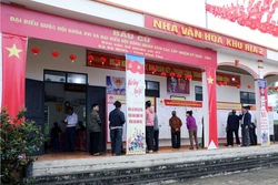 Nội dung dễ hiểu, bằng tiếng dân tộc đến với cử tri xứ Mường