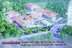 Chuẩn bị khởi công xây dựng nhiều trường nội trú liên cấp ở vùng biên giới