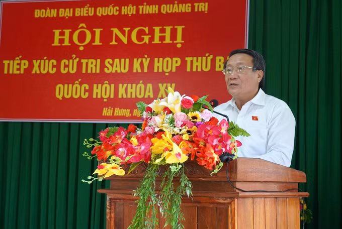 Cử tri tỉnh Quảng Trị kiến nghị tiếp tục có các chính sách hỗ trợ phát triển nông nghiệp, nông thôn ảnh 1