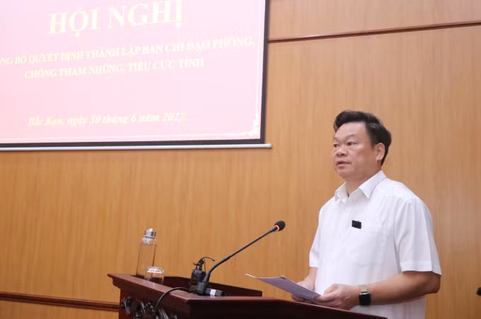 Bắc Kạn thành lập Ban Chỉ đạo phòng, chống tham nhũng, tiêu cực tỉnh ảnh 2