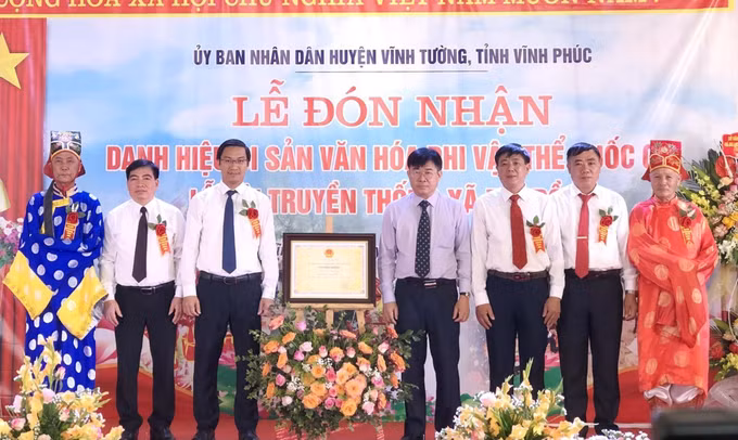 Gìn giữ, bảo tồn lễ hội truyền thống xã Đại Đồng (Vĩnh Phúc) ảnh 2