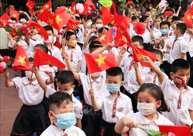 Khối lớp 1 có thể tựu trường sớm nhất từ ngày 23/8. Ảnh : Thanh Tùng - TTXVN Bộ Giáo dục và Đào tạo ban hành khung kế hoạch thời gian năm học 2021-2022 ảnh 3