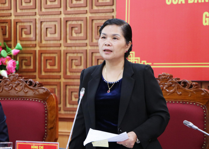 Bí thư Tỉnh ủy Lai Châu Giàng Páo Mỷ kết luận Hội nghị. Bí thư Tỉnh ủy Lai Châu Giàng Páo Mỷ kết luận Hội nghị.