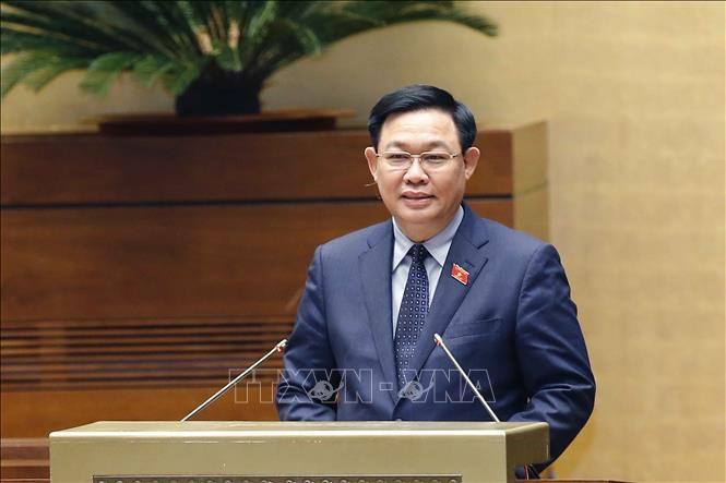 Chủ tịch Quốc hội Vương Đình Huệ dự Lễ công bố thành lập Tổ chức Nghị sỹ hữu nghị Việt Nam, Nhóm Nữ đại biểu Quốc hội và Nhóm đại biểu Quốc hội trẻ ảnh 3