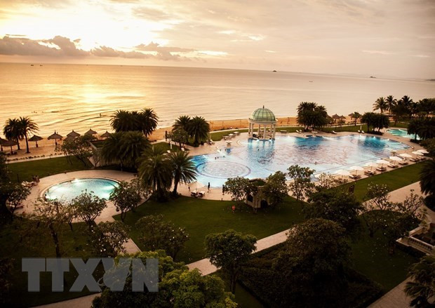 Không gian nghỉ dưỡng cao cấp ở Bãi Dài, xã Gành Dầu, thành phố Phú Quốc. Ảnh: Hồng Đạt/TTXVN Du lịch dịp Tết Nguyên đán Nhâm Dần: Trải nghiệm an toàn, đậm đà sắc Xuân ảnh 1