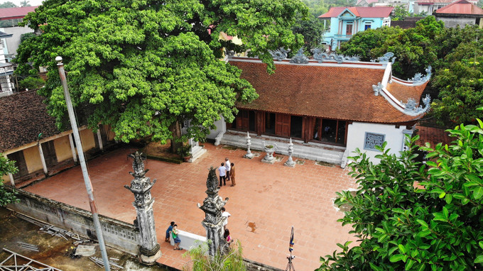 Di tích Quốc gia đặc biệt Đình làng Xuân Biều, nơi nổ ra cuộc khởi nghĩa giành chính quyền cách mạng đầu tiên của tỉnh Bắc Giang. Ảnh: Danh Lam –TTXVN 78 năm Cách mạng tháng Tám và Quốc Khánh 2/9: ATK Hiệp Hòa đổi thay từng ngày ảnh 3