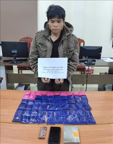 Bắt giữ đối tượng Tòng Văn Biên mua bán ma túy ảnh 1