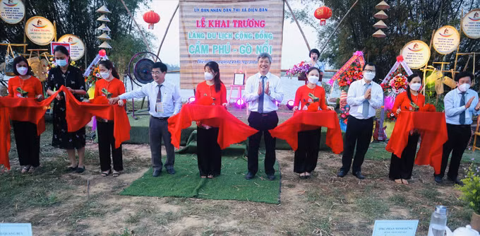 Quảng Nam: Khai trương Làng du lịch cộng đồng Cẩm Phú - Gò Nổi ảnh 2