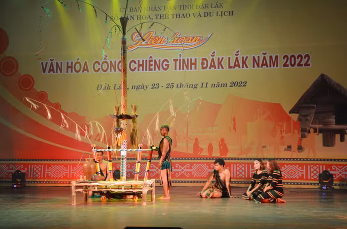 Khai mạc Liên hoan Văn hóa cồng chiêng tỉnh Đắk Lắk năm 2022 ảnh 5