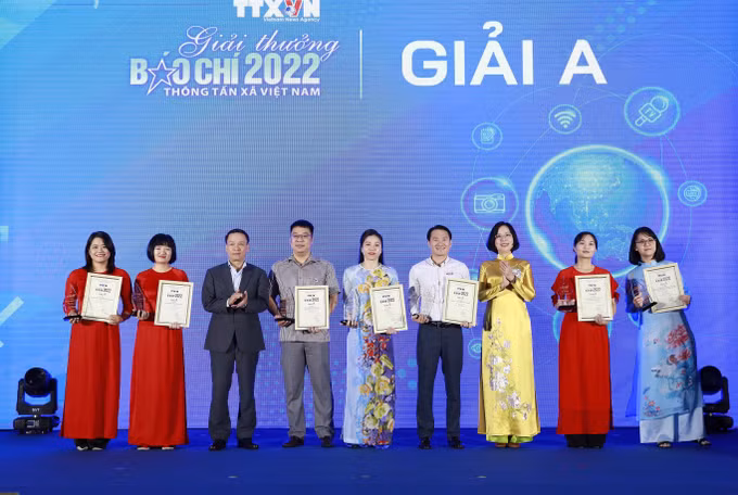 Giải thưởng Báo chí TTXVN 2022: Khẳng định vai trò của cơ quan Thông tấn Quốc gia trong nền báo chí cả nước ảnh 1