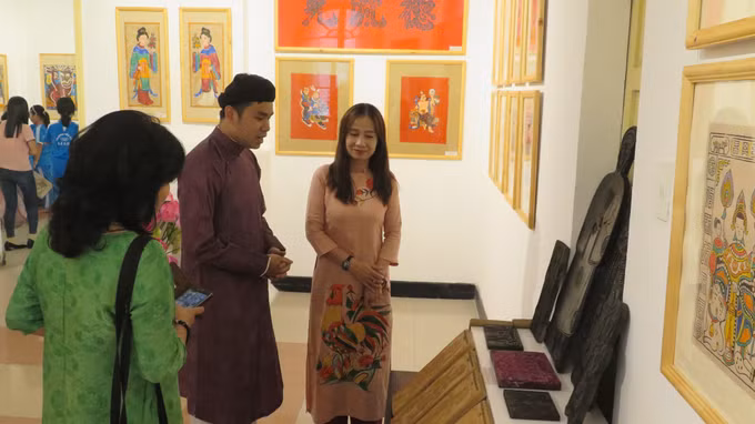 Triển lãm chuyên đề một số dòng tranh dân gian tiêu biểu của Việt Nam ảnh 1