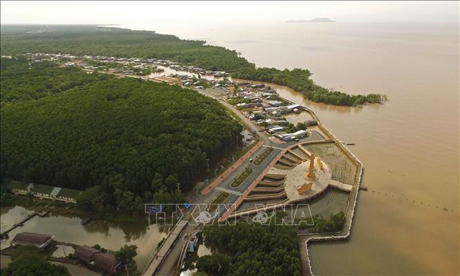 Mũi Cà Mau. Ảnh: TTXVN Du lịch Cà Mau sẵn sàng bứt phá (Bài 1) ảnh 1